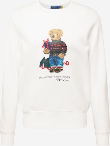 Polo Ralph Lauren Sweatshirt i hvid: forside