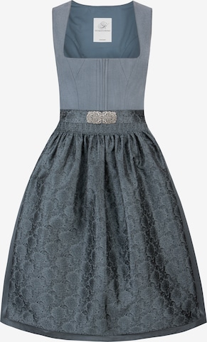 STOCKERPOINT Dirndl 'Aurelia' in Blau: Vorderseite
