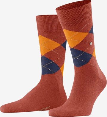 Chaussettes BURLINGTON en orange : devant