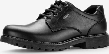 Pius Gabor Lace-Up Shoes in Black: front