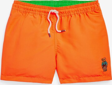 Polo Ralph Lauren Шорти за плуване в оранжево: отпред