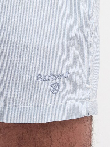 Barbour Plavecké šortky 'Somerset' - Modrá