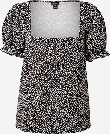 River Island Blouse in Black: front