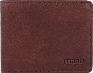 mano Wallet 'Don Pietro' in Brown: front