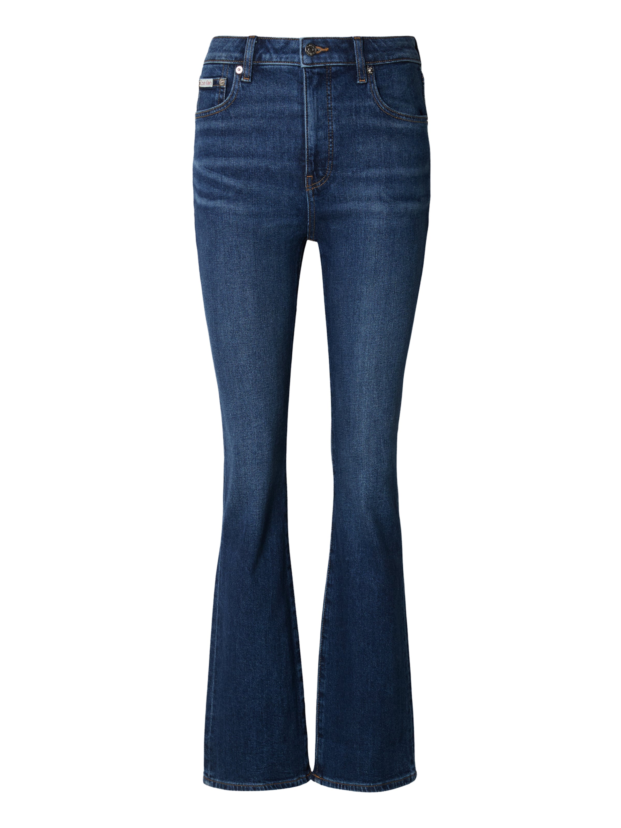 Calvin Klein Jeans Bootcut Jeans in Blau: Vorderseite