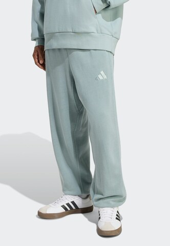 ADIDAS SPORTSWEAR Tapered Sporthose in Grün: Vorderseite