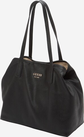 GUESS حقيبة تسوق 'VIKKY II' بلون أسود