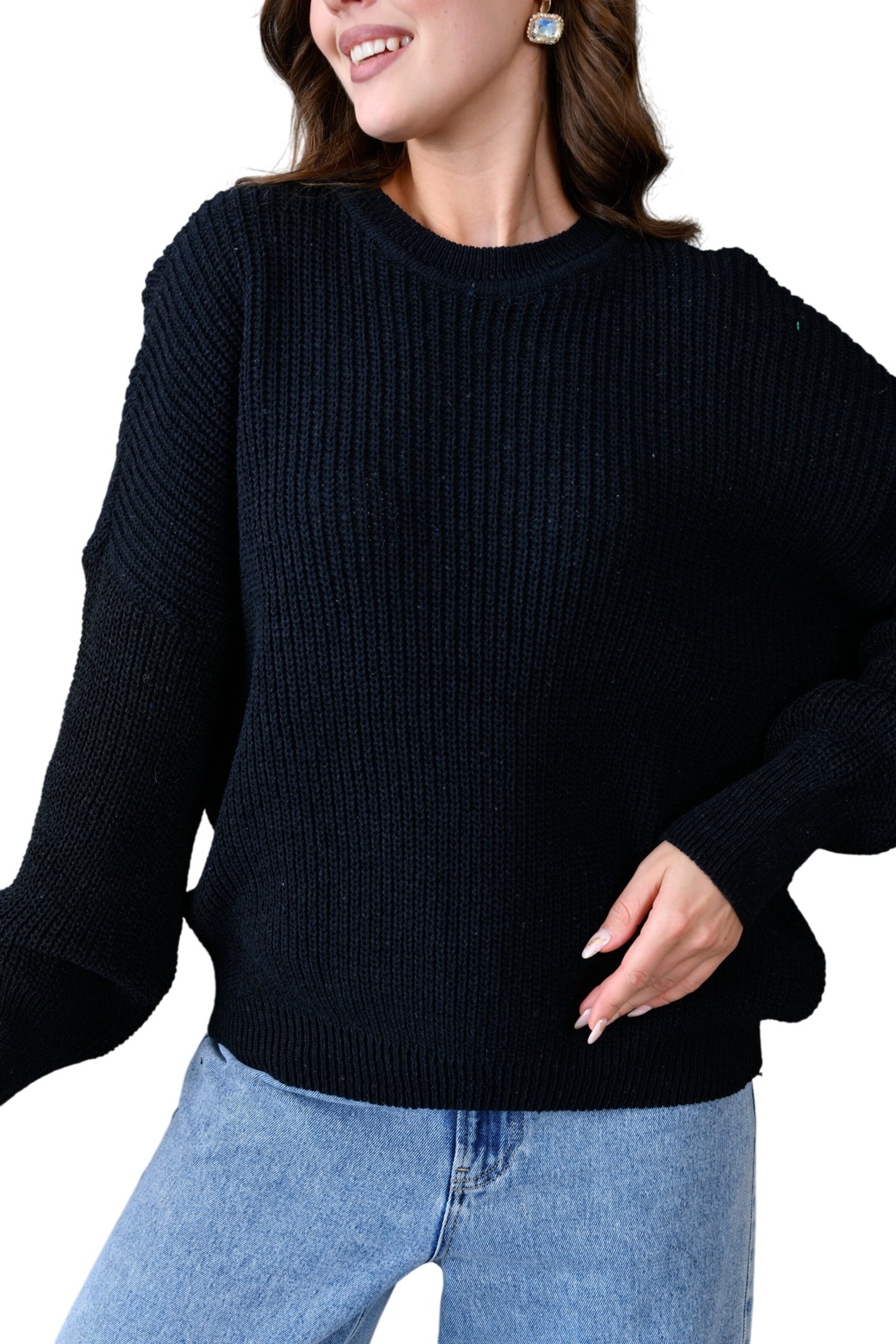 WOMAN VISION Trui in Zwart