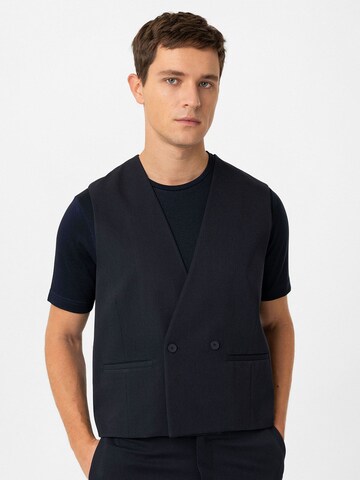 Antioch Vest 'Manel' in Blue: front