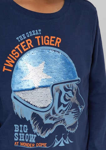T-Shirt s.Oliver en bleu