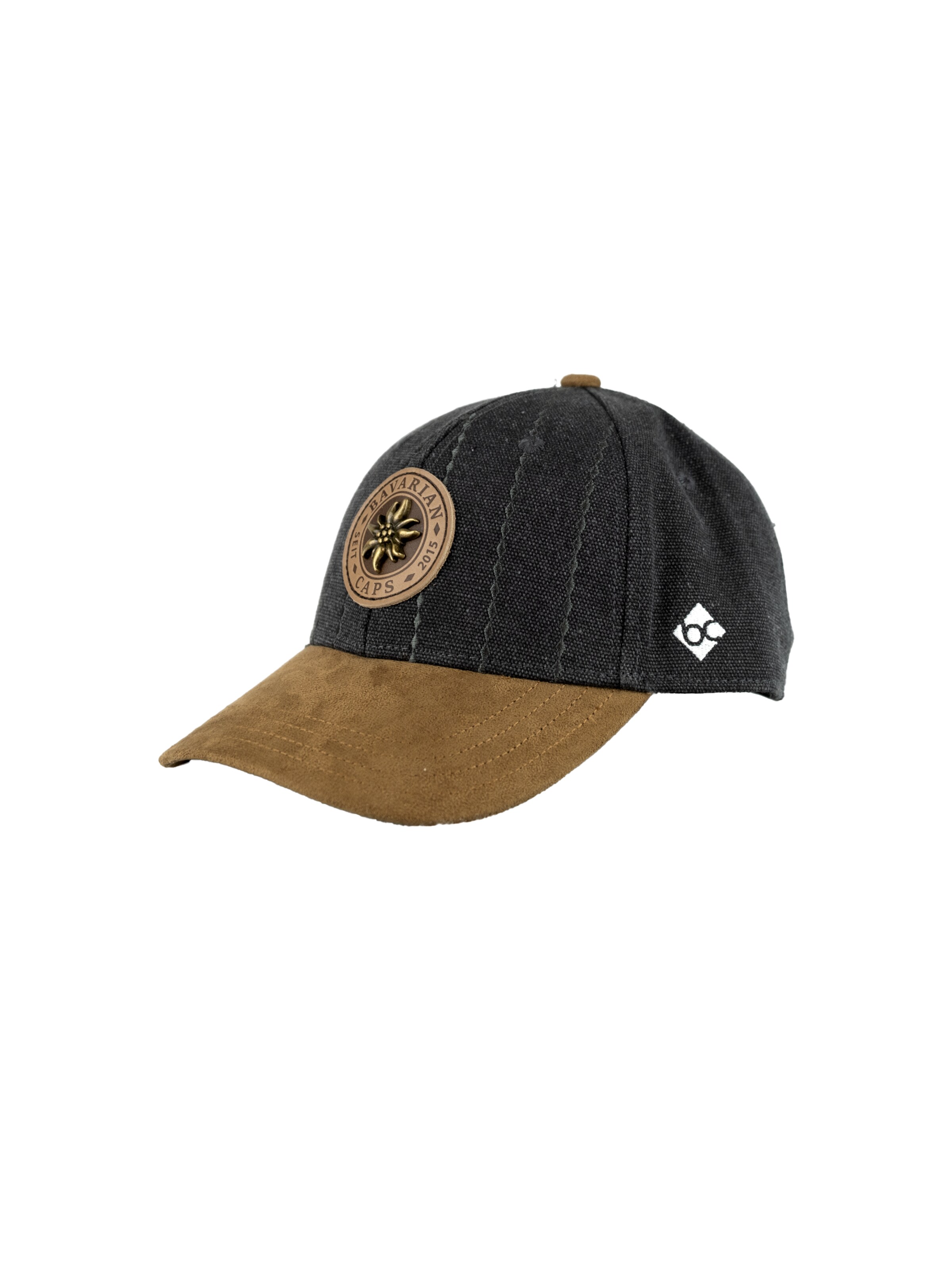 Bavarian Caps Cap 'Bavarian 10 Jahre BC' in Grey: front