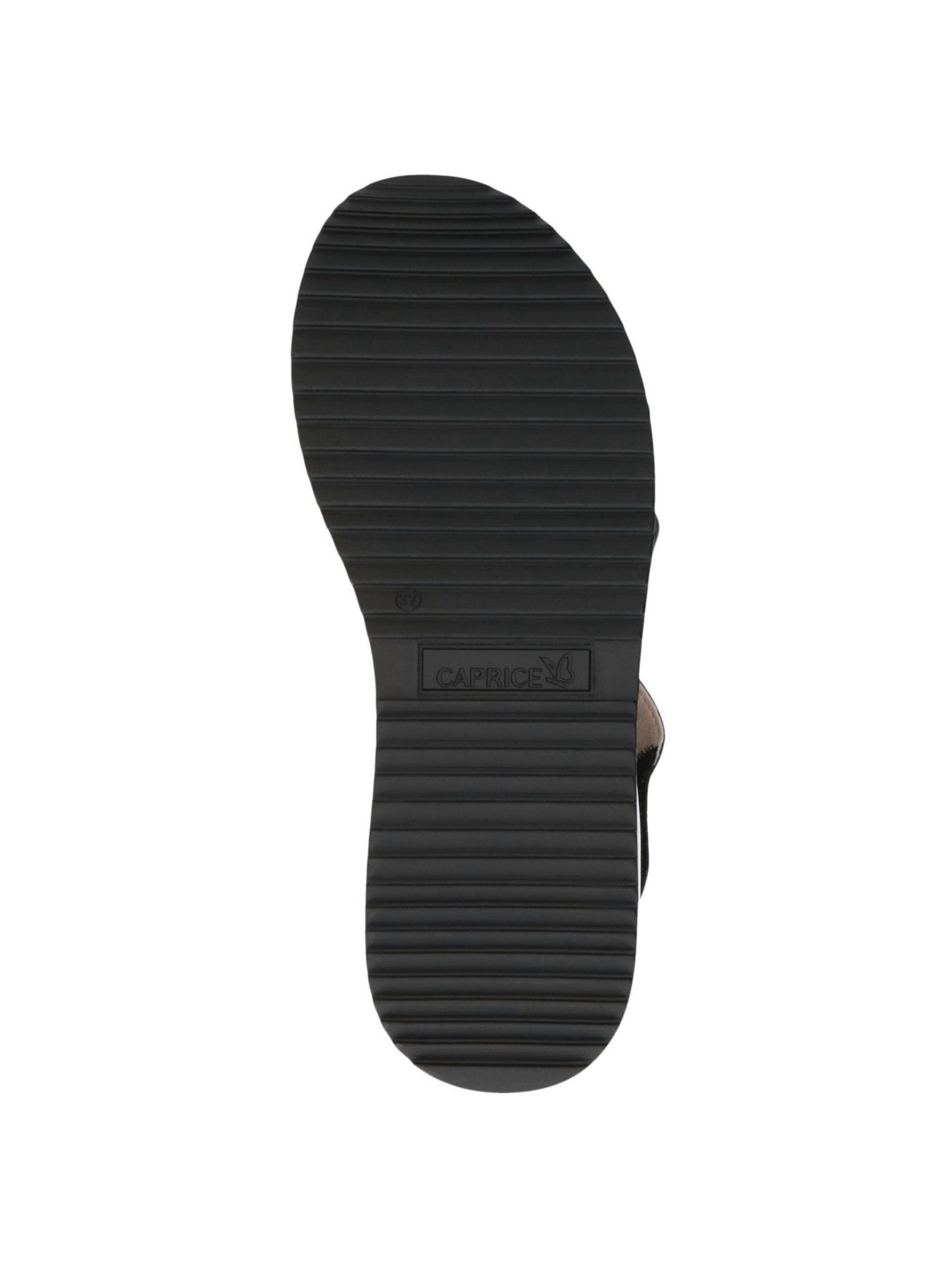 CAPRICE Sandale in Schwarz