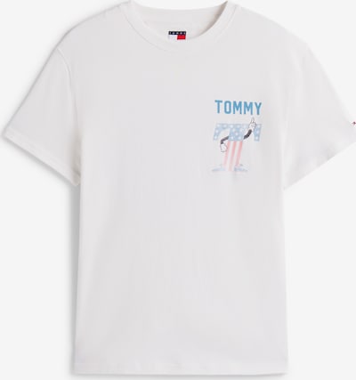 Tommy Jeans Majica 'USA' u plava / narančasta / bijela, Pregled proizvoda