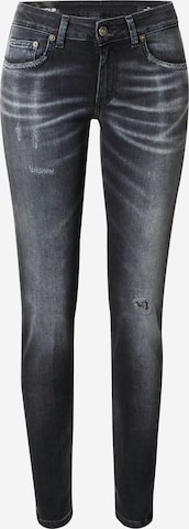 Slimfit Jeans 'GAIA' di Dondup in grigio: frontale