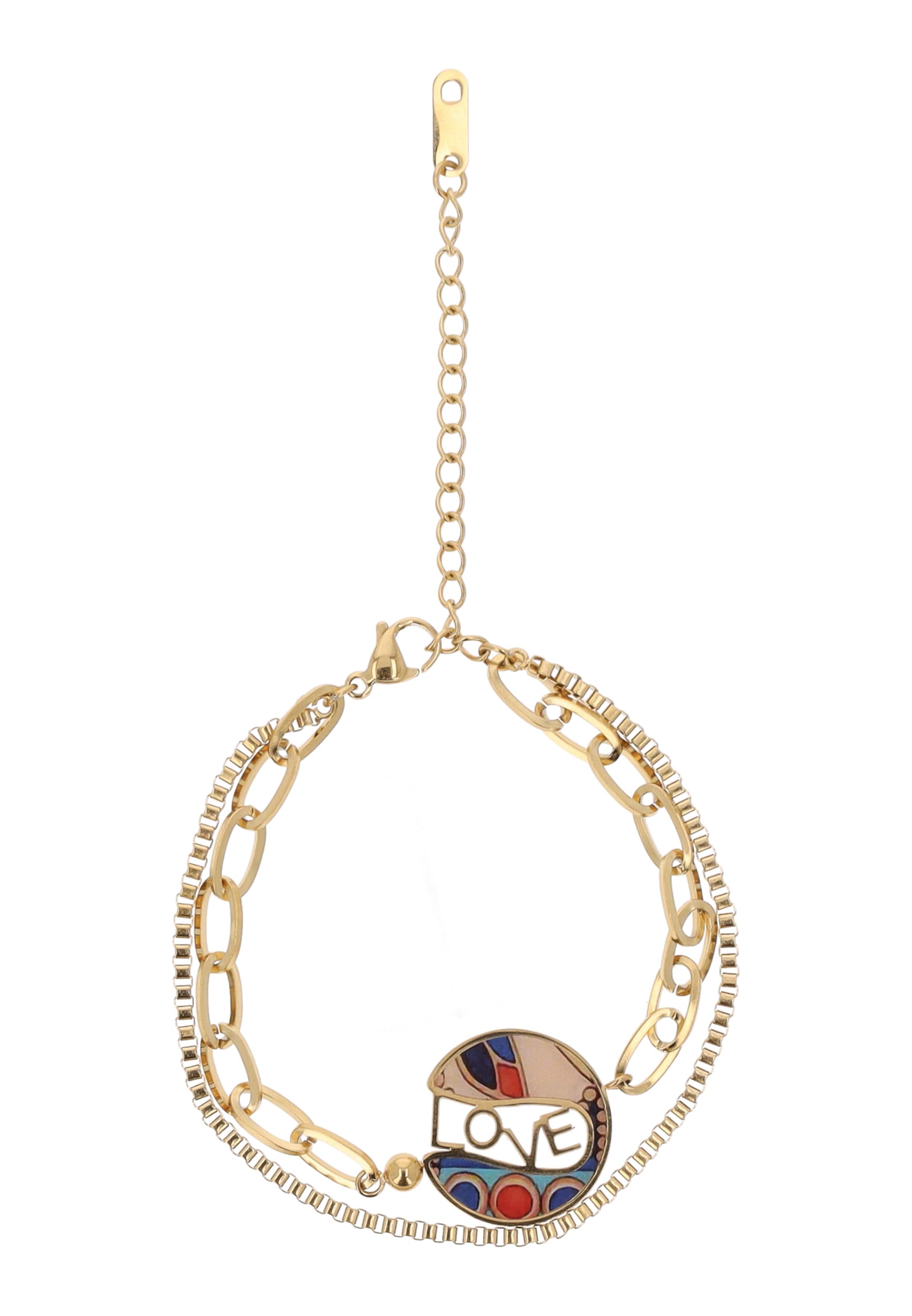 GRASSLAND Bracelet in Gold: front