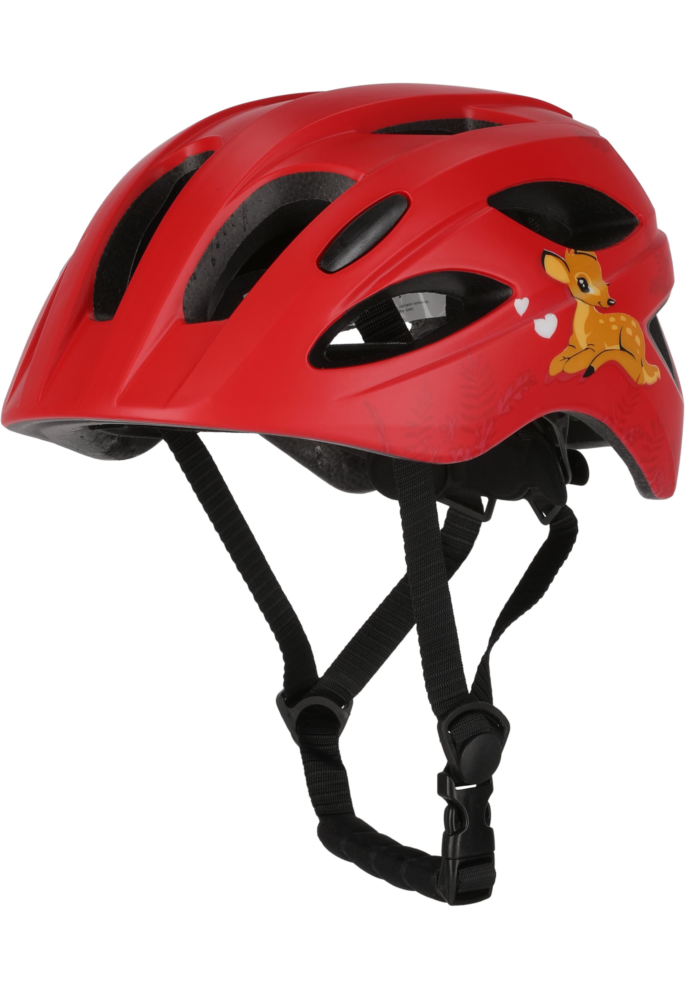 Crazy Safety Helm 'Cool Cute' in Rot: Vorderseite