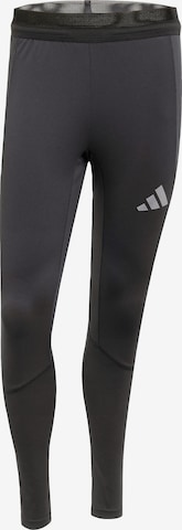 ADIDAS PERFORMANCESkinny Sportske hlače 'Tiro 25 Pro' - crna boja: prednji dio