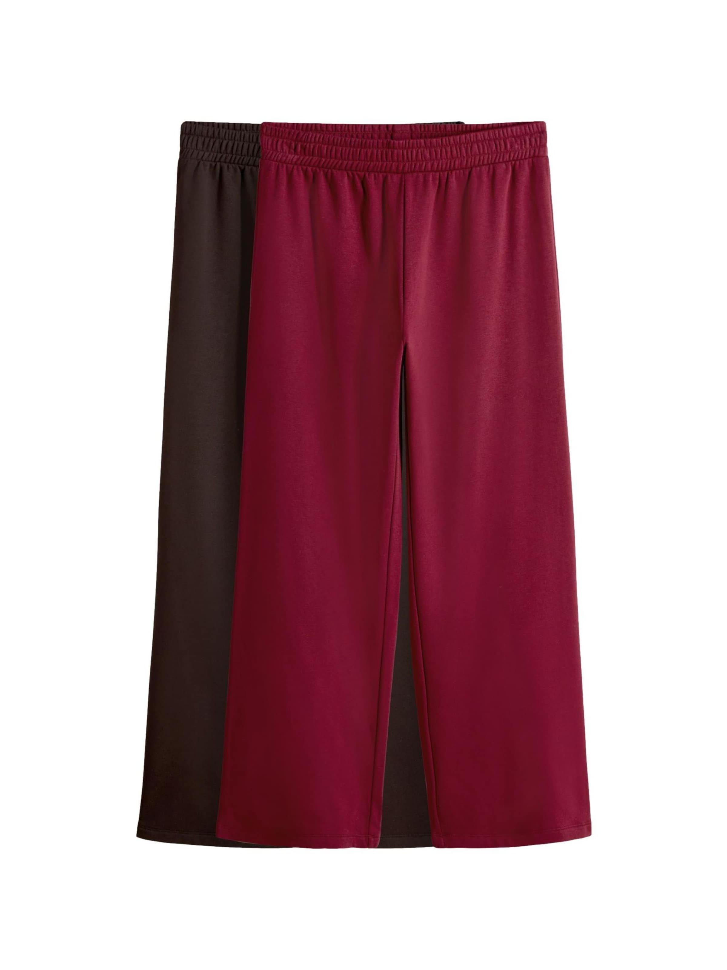 The Set Nohavice - čokoládová / rubínová, Produkt