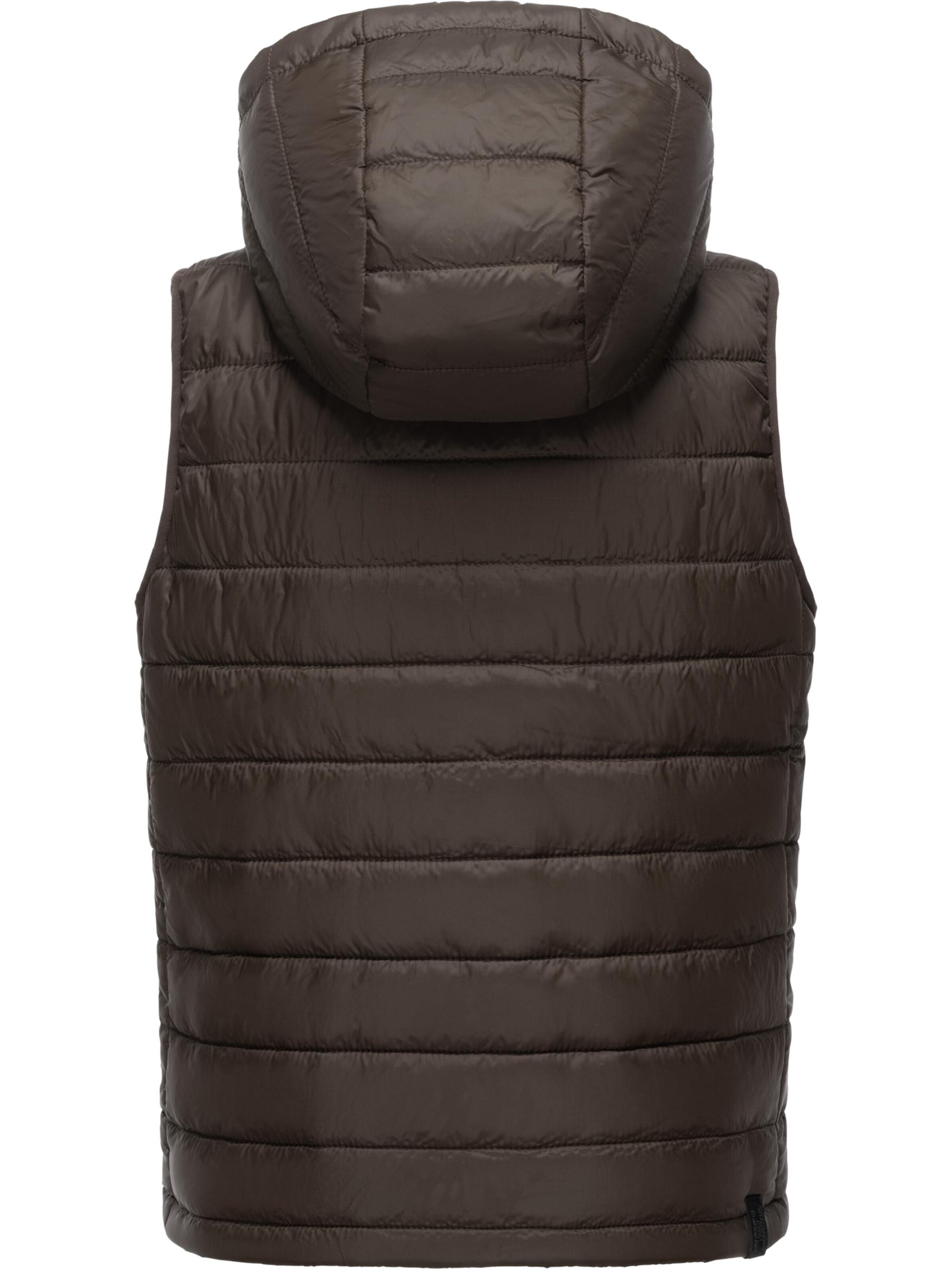 Ragwear Weste 'Semmy' in Braun