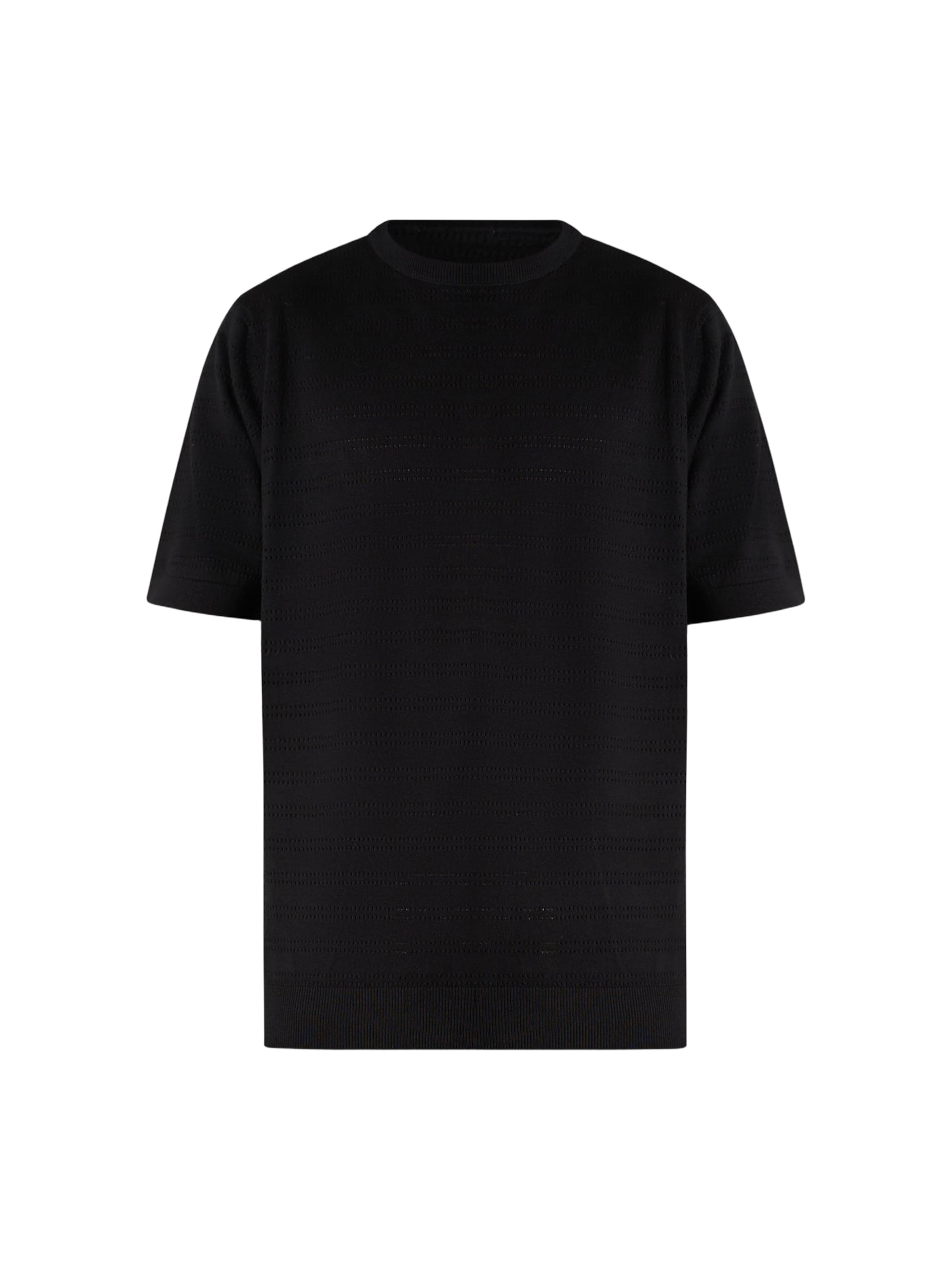 T-Shirt SSEINSE en noir : devant