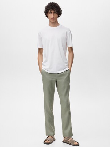 MANGO MAN T-Shirt 'BELLOW' in Weiß