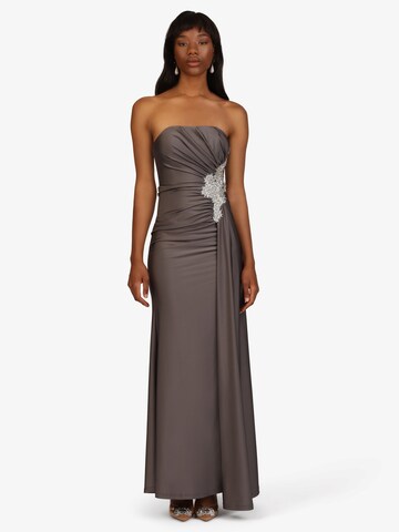 Kraimod Evening Dress in Grey: front