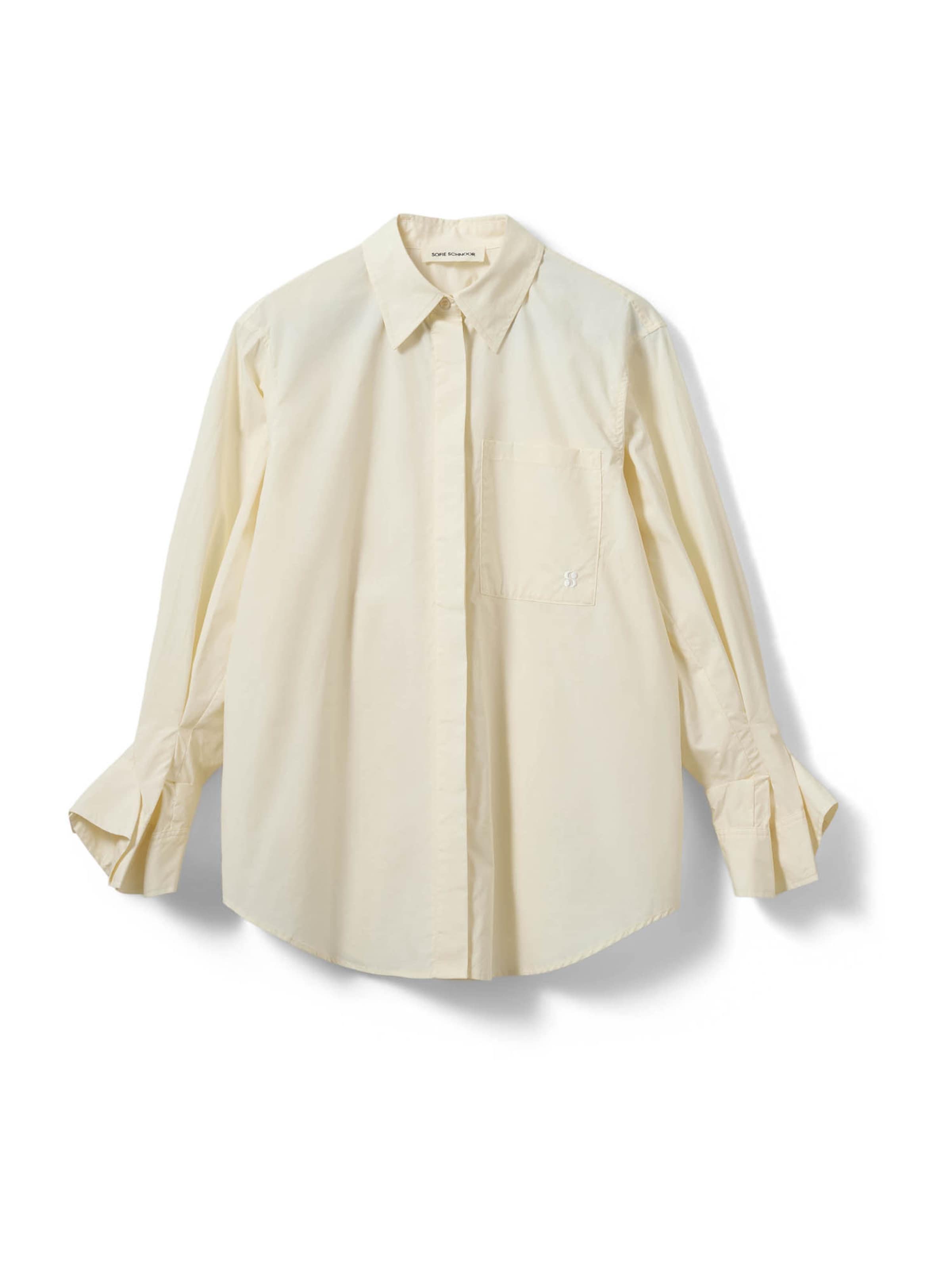 Camicia da donna 'ABBYSW' di Sofie Schnoor in giallo: frontale