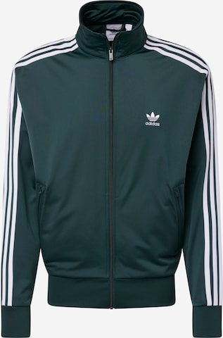 Veste de survêtement 'Adicolor Classics Firebird' ADIDAS ORIGINALS en vert : devant