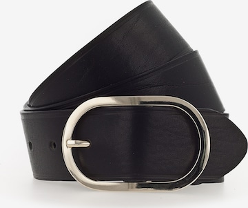 b.belt Handmade in Germany Riem in Zwart: voorkant