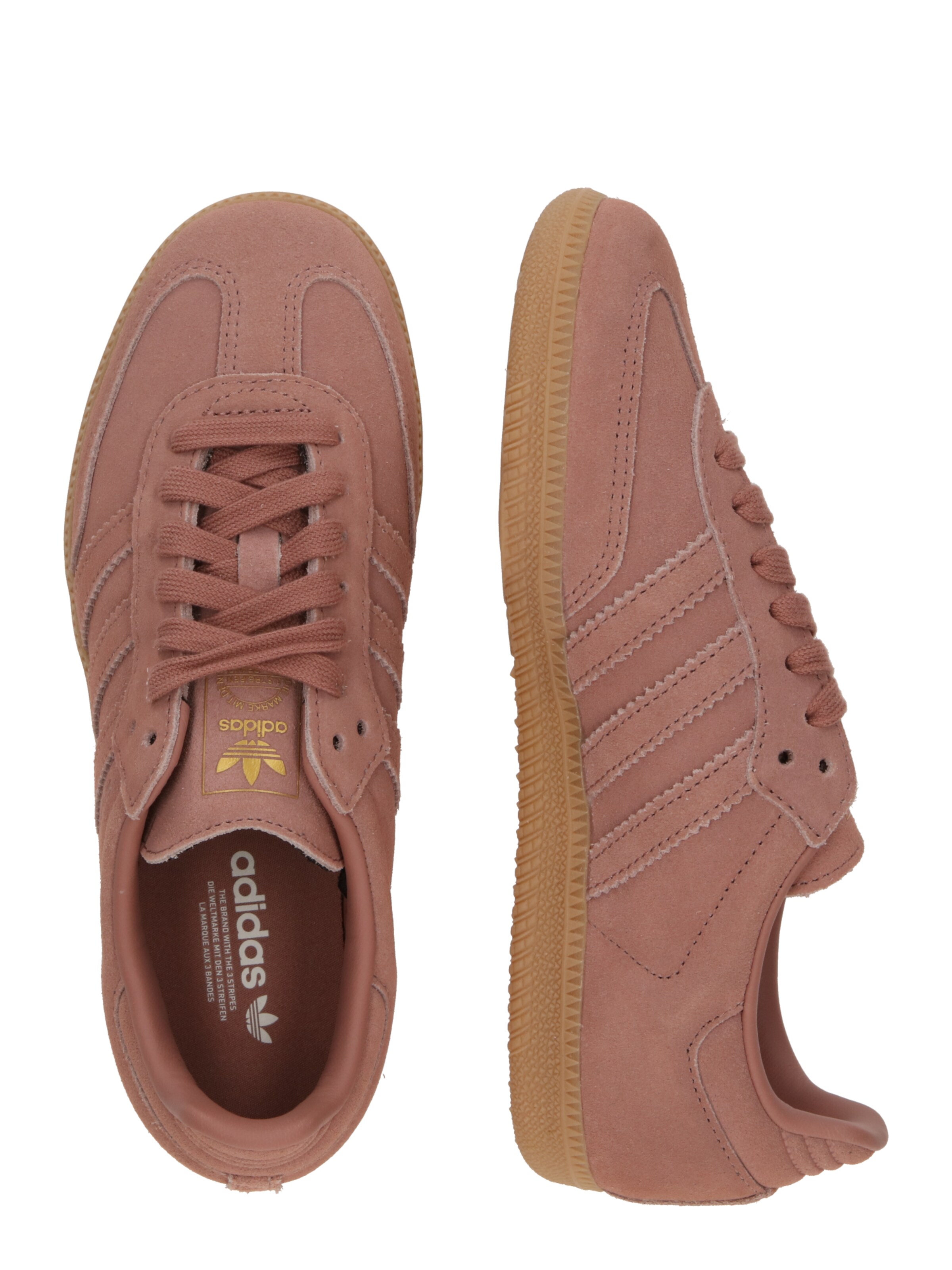 rožinė ADIDAS ORIGINALS Sportbačiai be auliuko 'SAMBA OG'