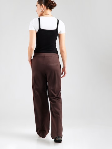 MAC Loose fit Pants 'Chiara' in Brown