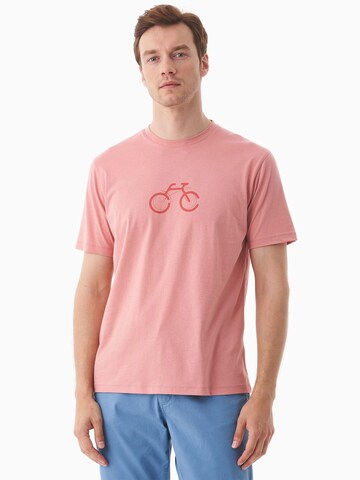 Organication T-Shirt in Pink: Vorderseite