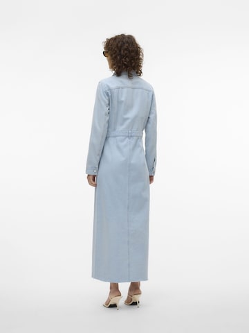 VERO MODA Shirt Dress 'MOLLY' in Blue