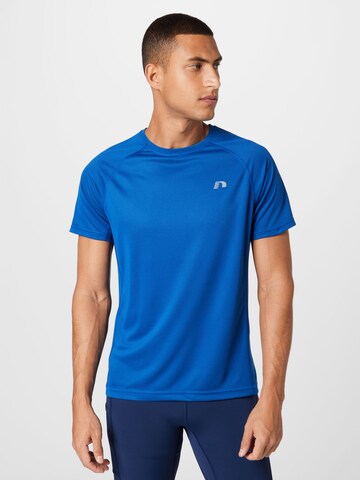 Newline Shirt in Blauw: voorkant