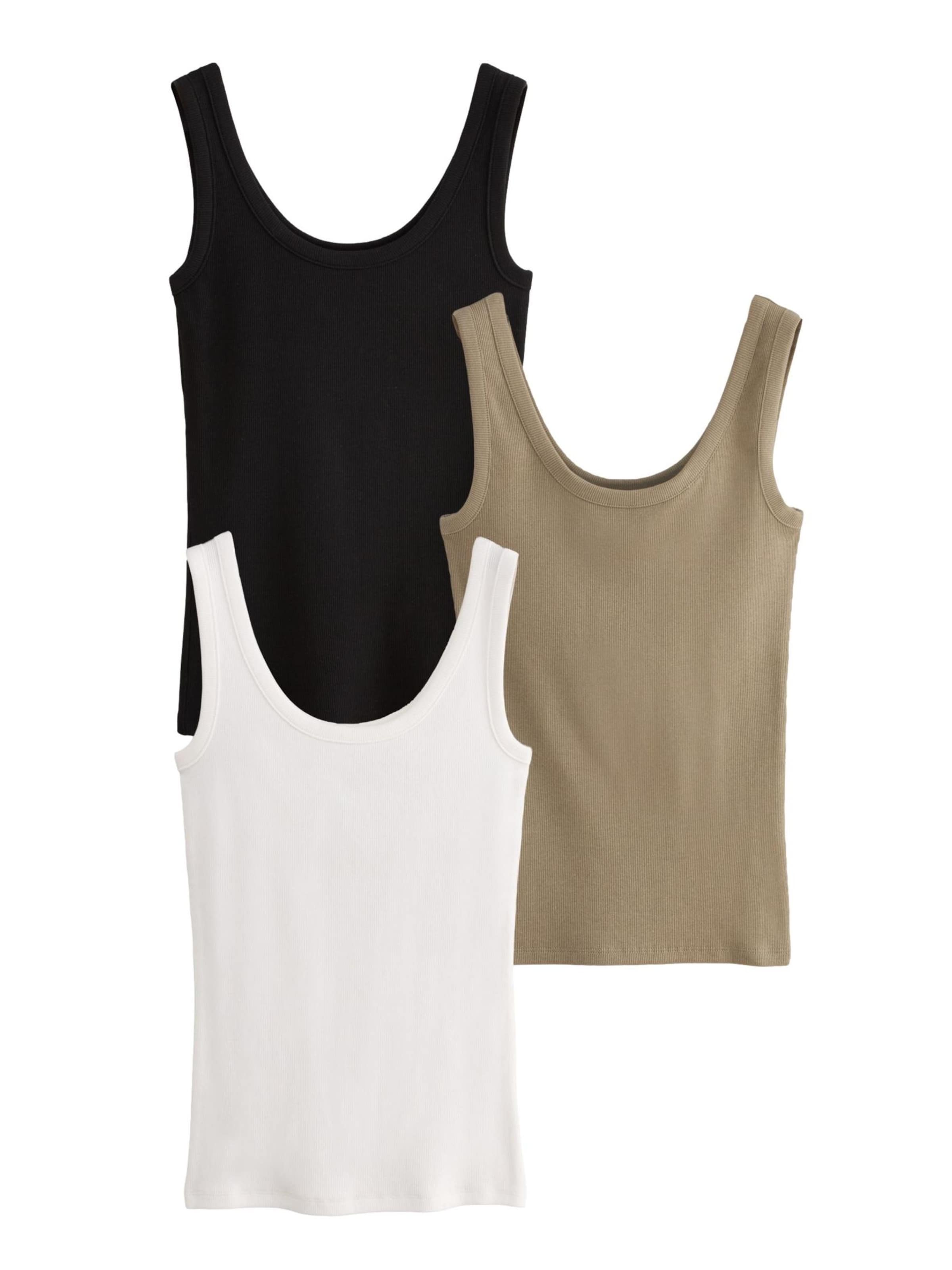 The Set Top in Beige: Vorderseite