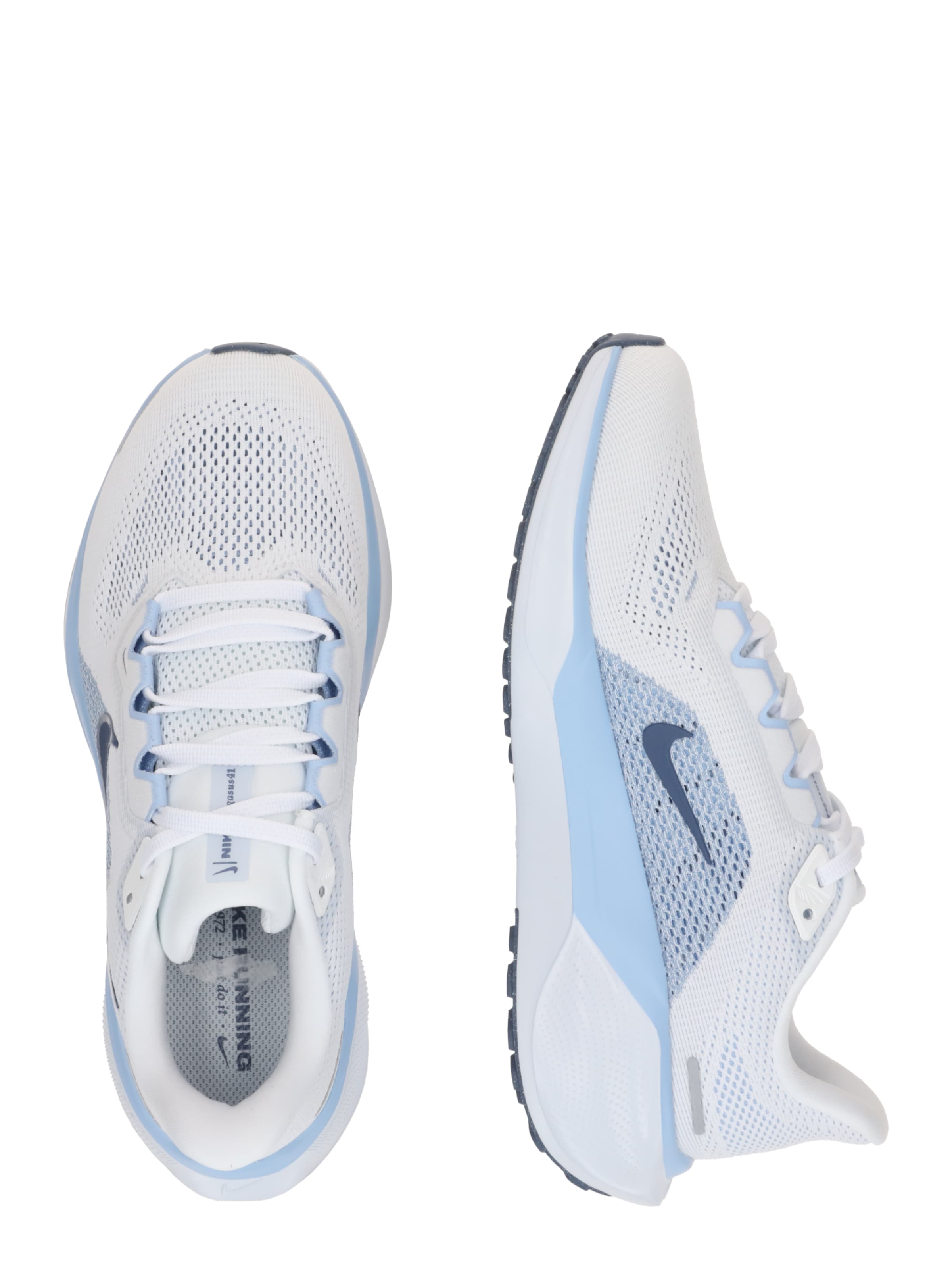 NIKE Madalad ketsid 'Pegasus 41', värv valge