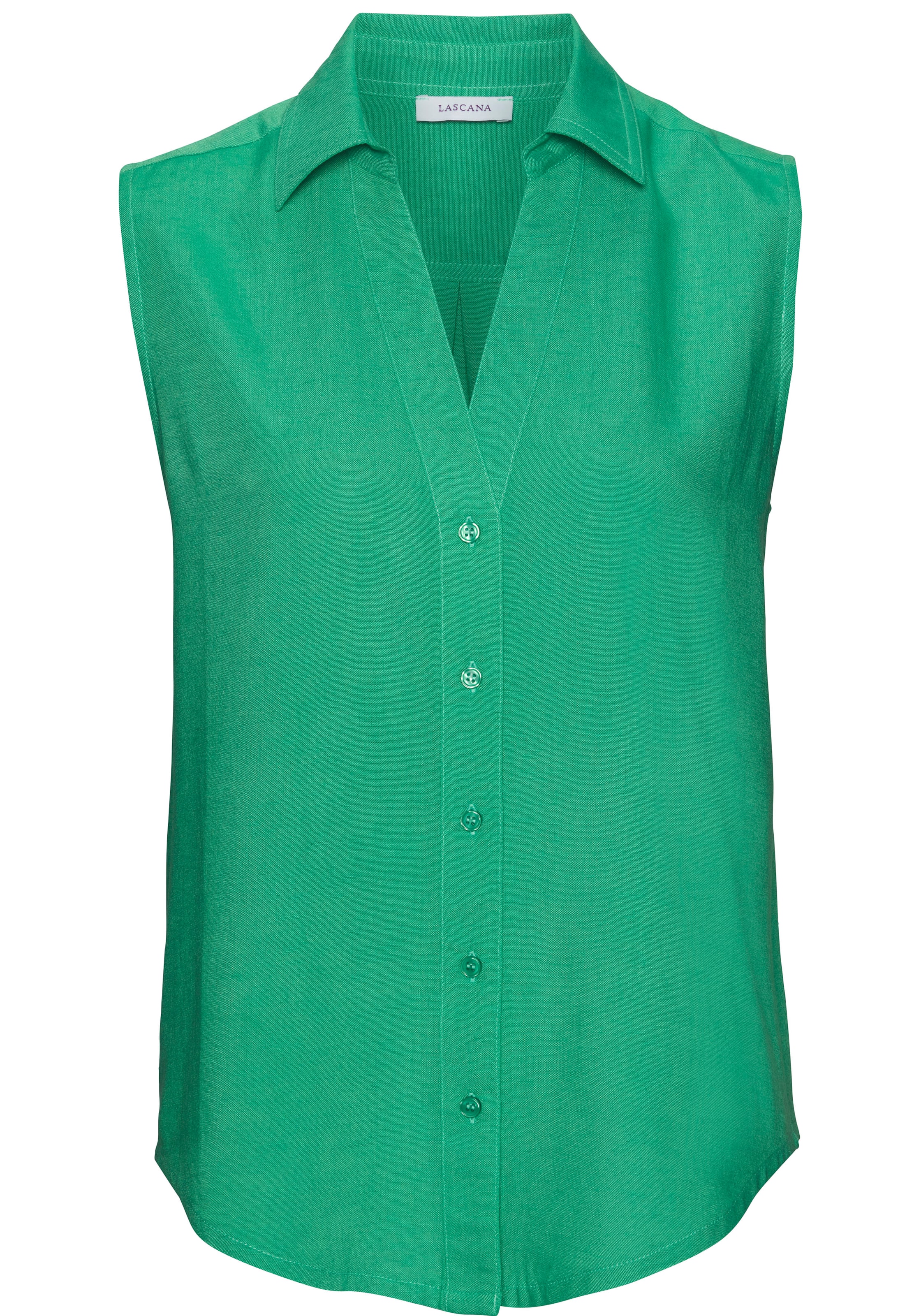 LASCANA Blus i grön: framsida