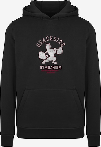 F4NT4STIC Sweatshirt in Schwarz: predná strana