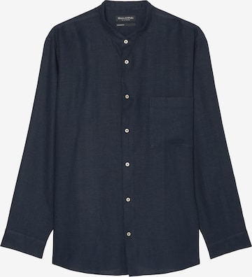 Marc O'Polo Button Up Shirt in Blue: front