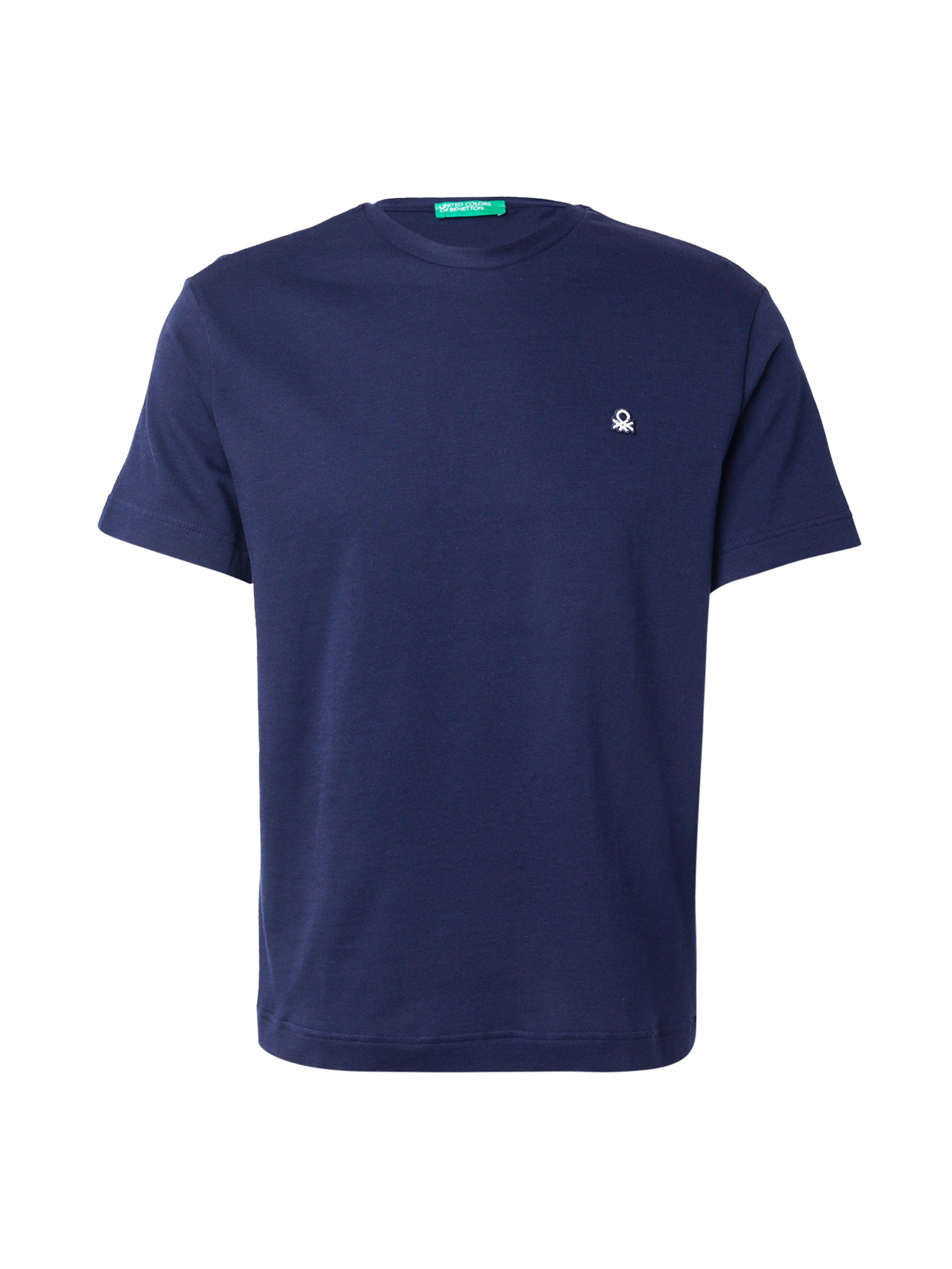 UNITED COLORS OF BENETTON T-Shirt in Blau: Vorderseite