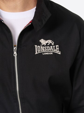 LONSDALE Jacke 'Harrington' in Schwarz