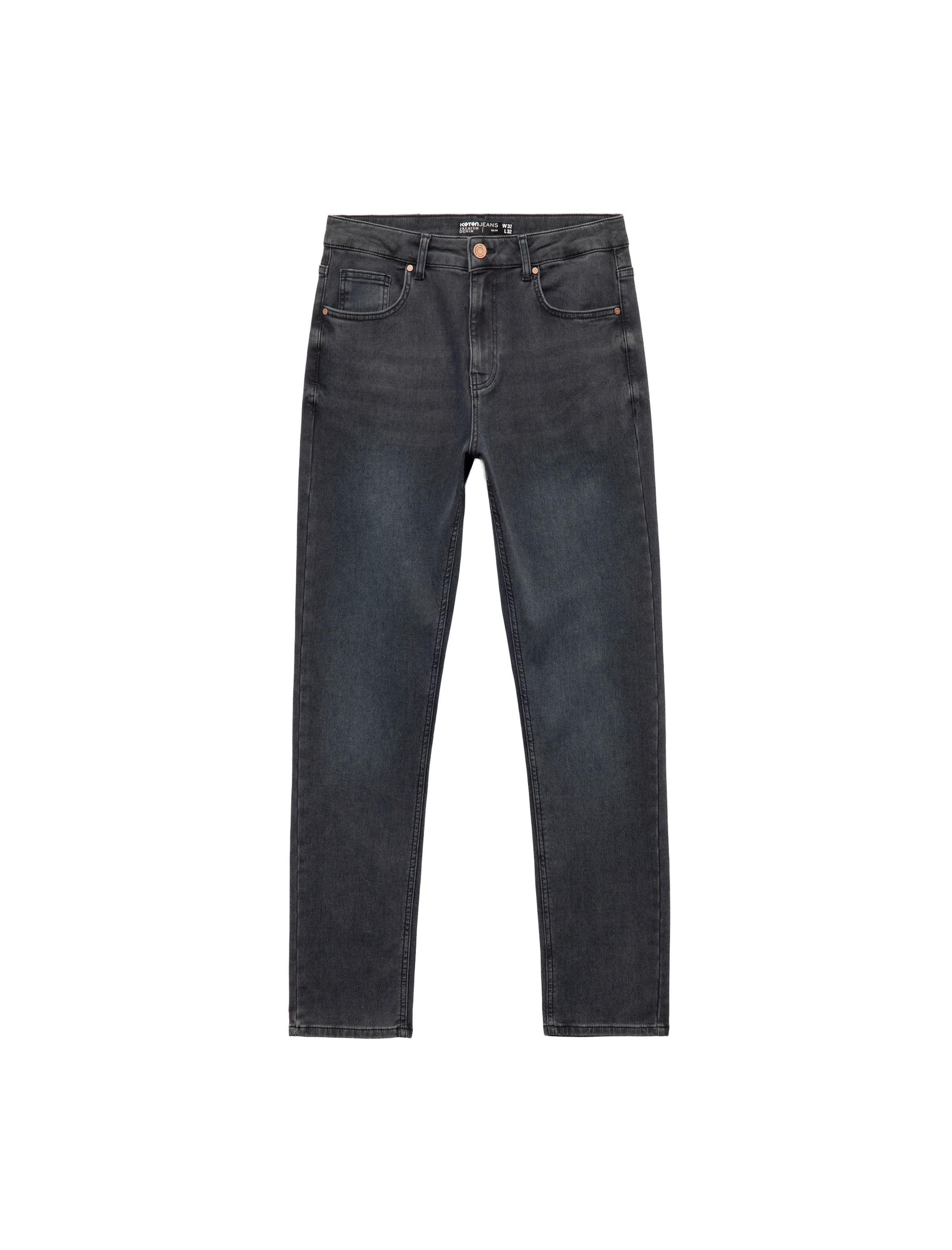 Koton Slim fit Jeans in Grey: front