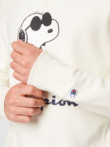 Champion Reverse Weave Sweatshirt in Beige