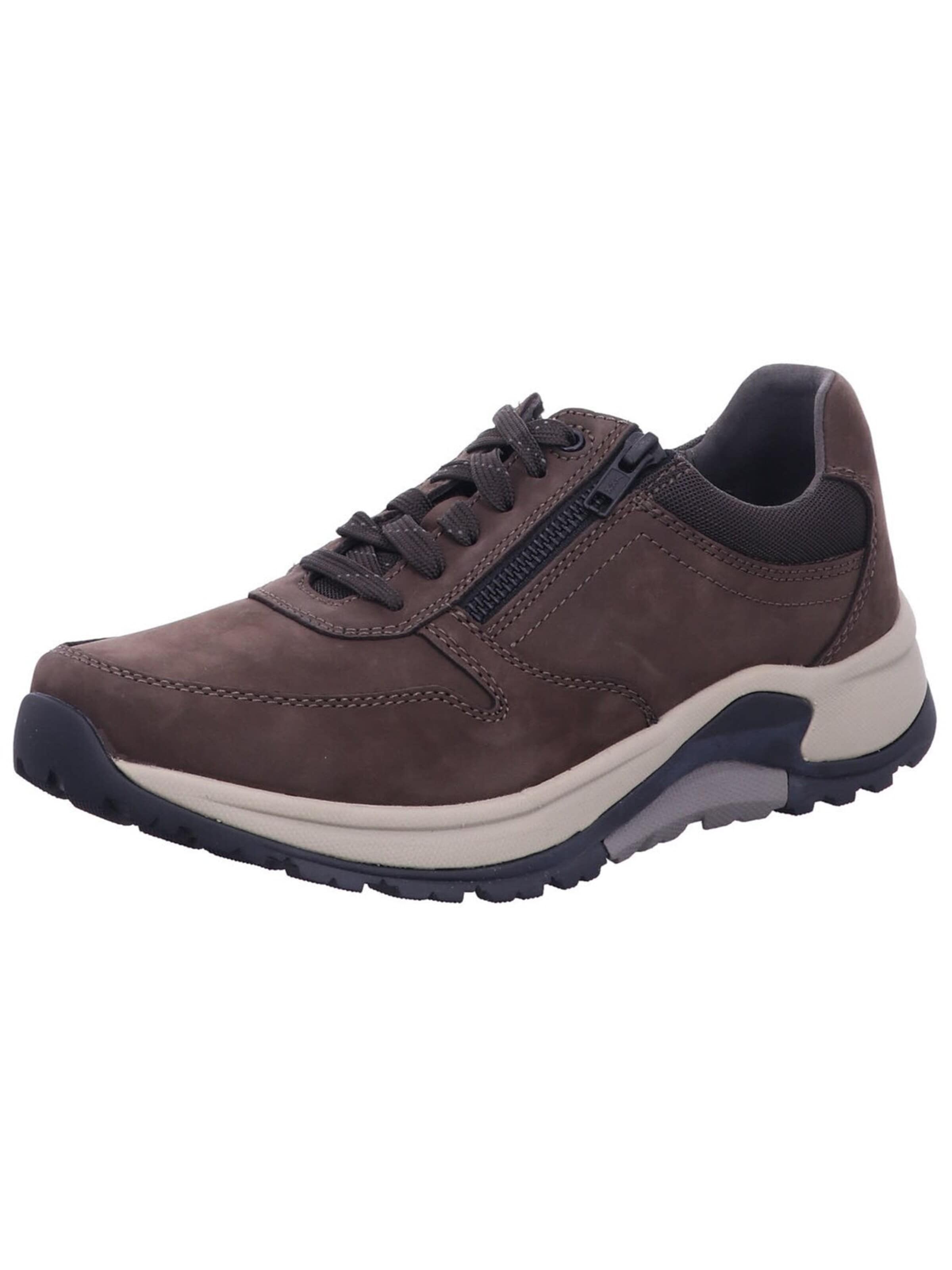 GABOR - Zapatos con cordón 'Komfort Schnürschuh Herren 8000.14 18 Echtleder in braun' en marrón: frente