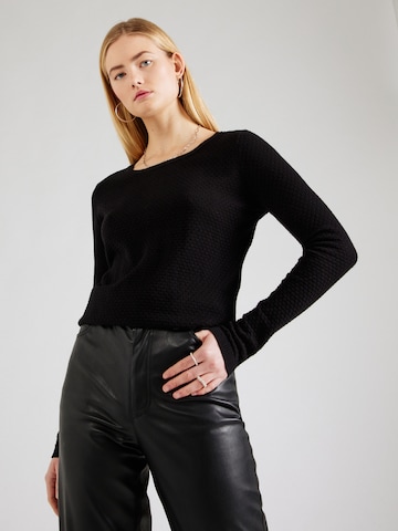 Vero Moda Tall Sweater 'CARE' in Black: front