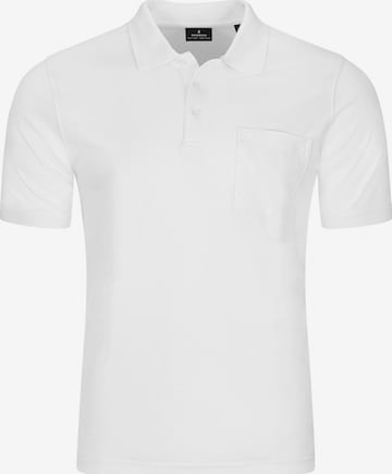 Ragman Shirt 'Basic' in Weiß: Vorderseite
