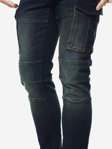 KOROSHI Slimfit Jeans i blå