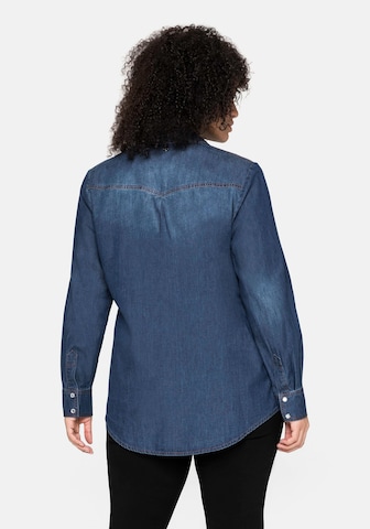 SHEEGO Blouse in Blauw