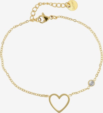 Akzent Armband 'Anjul' in Gold: Vorderseite