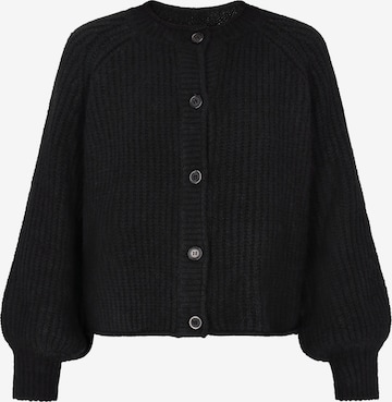 Cardigan DreiMaster Vintage en noir : devant